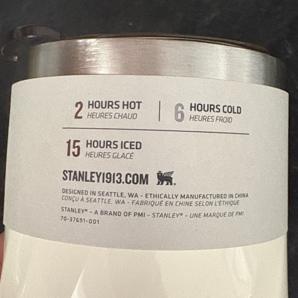 Stanley Cream Wine Tumbler 11oz - 325ml. NWT - Picture 7 of 7